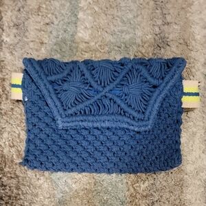 O'neill Blue Macrame Belt Bag